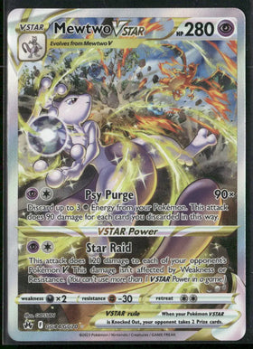 2023 Pokemon Crown Zenith: Galarian Gallery Ultra Rare Mewtwo VSTAR GG44/GG70
