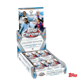 2024/25 Topps Chrome UEFA Women's Champions League Soccer Hobby Box
