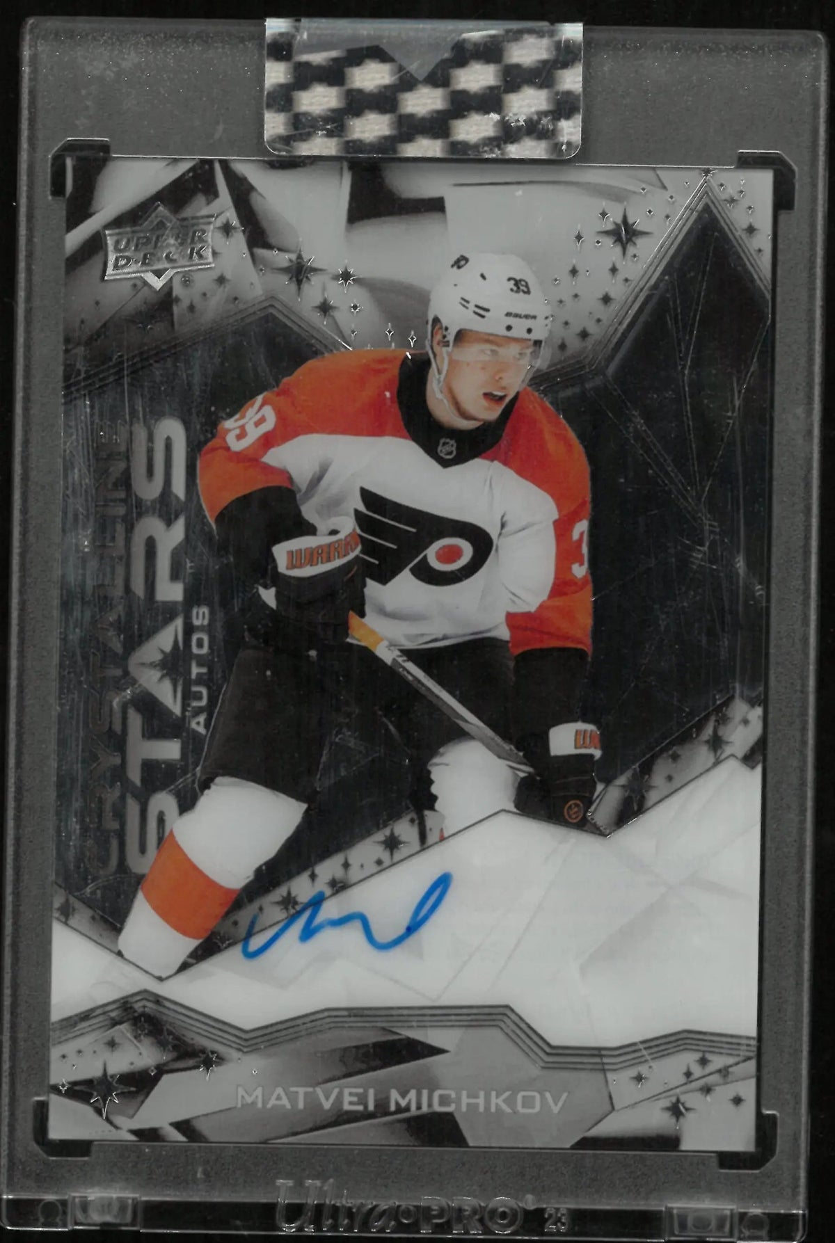 2024-25 Upper Deck Clear Cut Crystalline Stars Auto Matvei Michkov