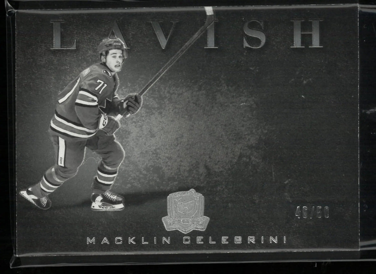 2024-25 Upper Deck The Cup Lavish Macklin Celebrini Rookie RC /50