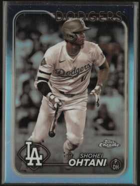 2024 Topps Chrome Baseball Shohei Ohtani Sepia
