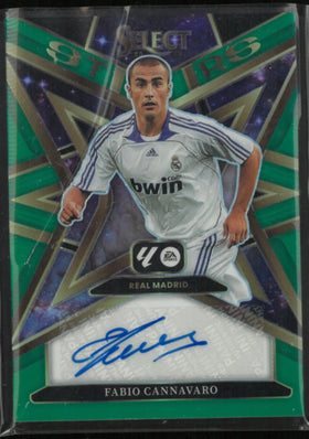 2025-26 Panini Select La Liga Stars Fabio Cannavaro Autograph Auto Green /5