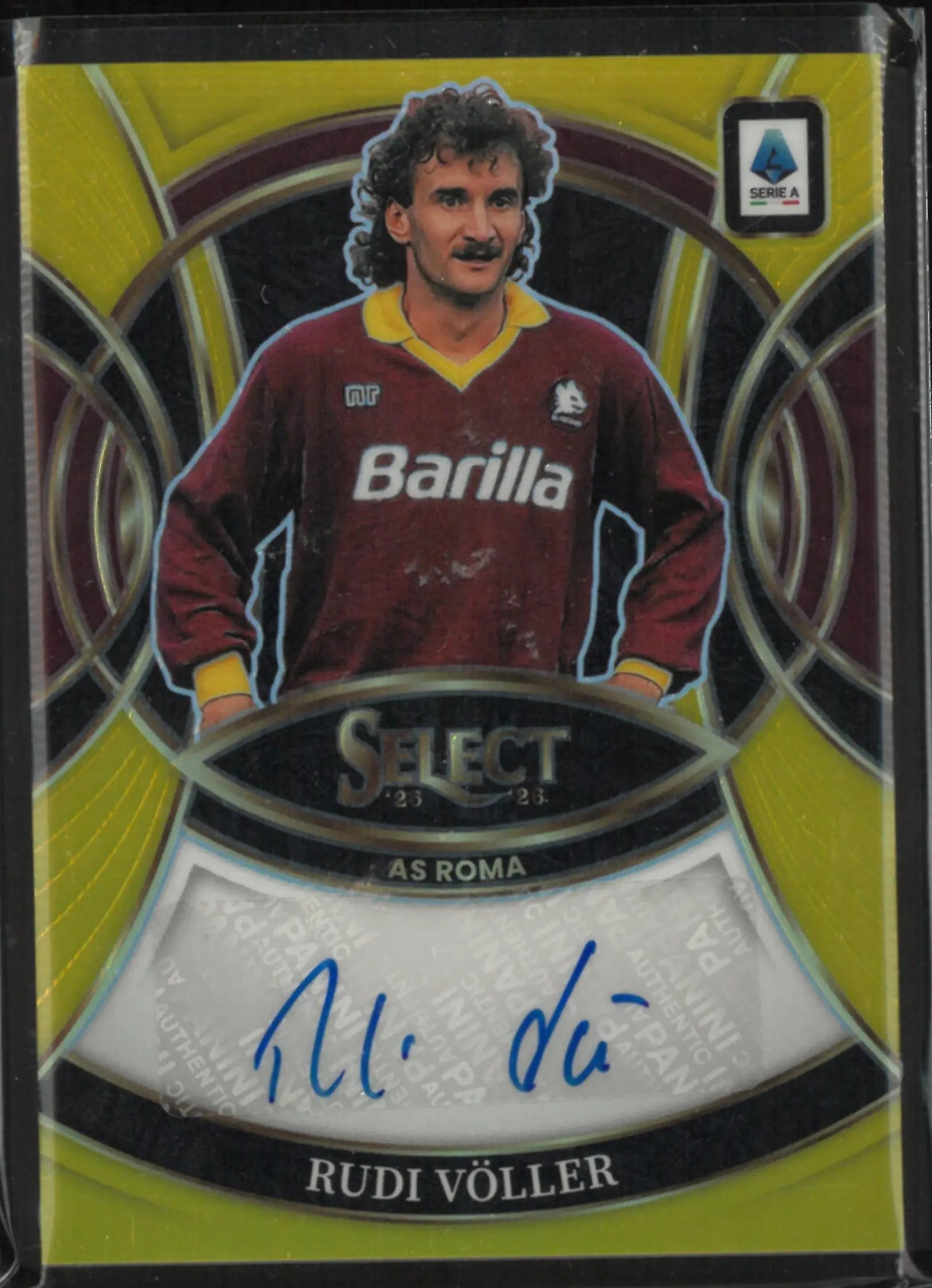 2025-26 Panini Select Serie A Autograph Rudi Voller Auto Gold /10