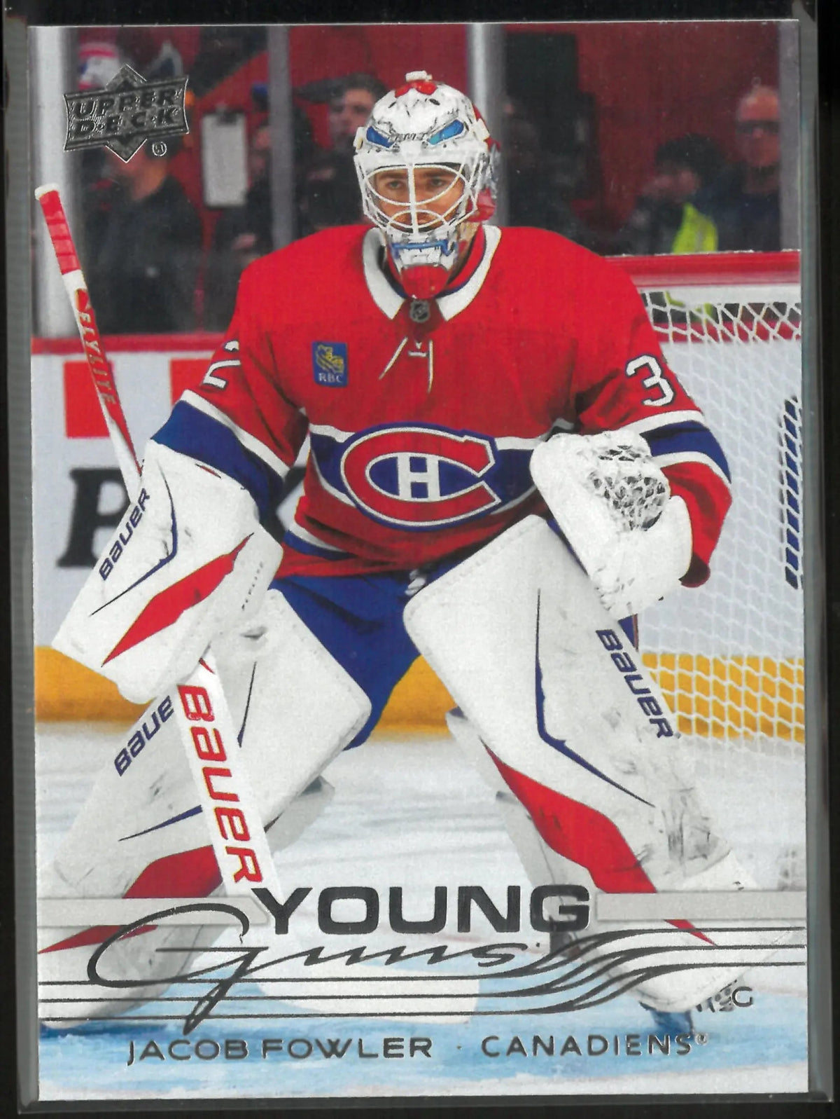 2025-26 Upper Deck Extended Series Young Guns Rookie Jacob Fowler