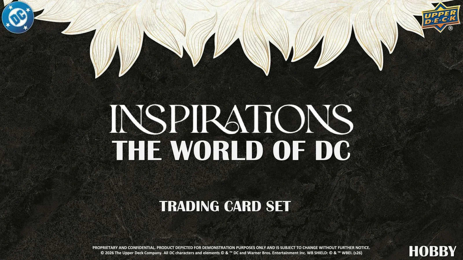 2025-26 Upper Deck Inspirations The World of DC Hobby Box (Pre Order)