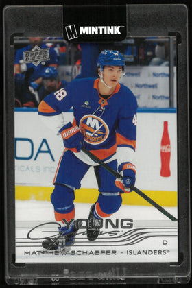 2025-26 Upper Deck Series 2 Young Guns Matthew Schaefer RC Rookie