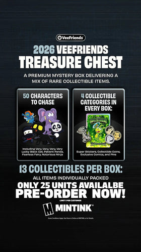 2026 VeeFriends Treasure Chest Hobby Box (PRE ORDER)