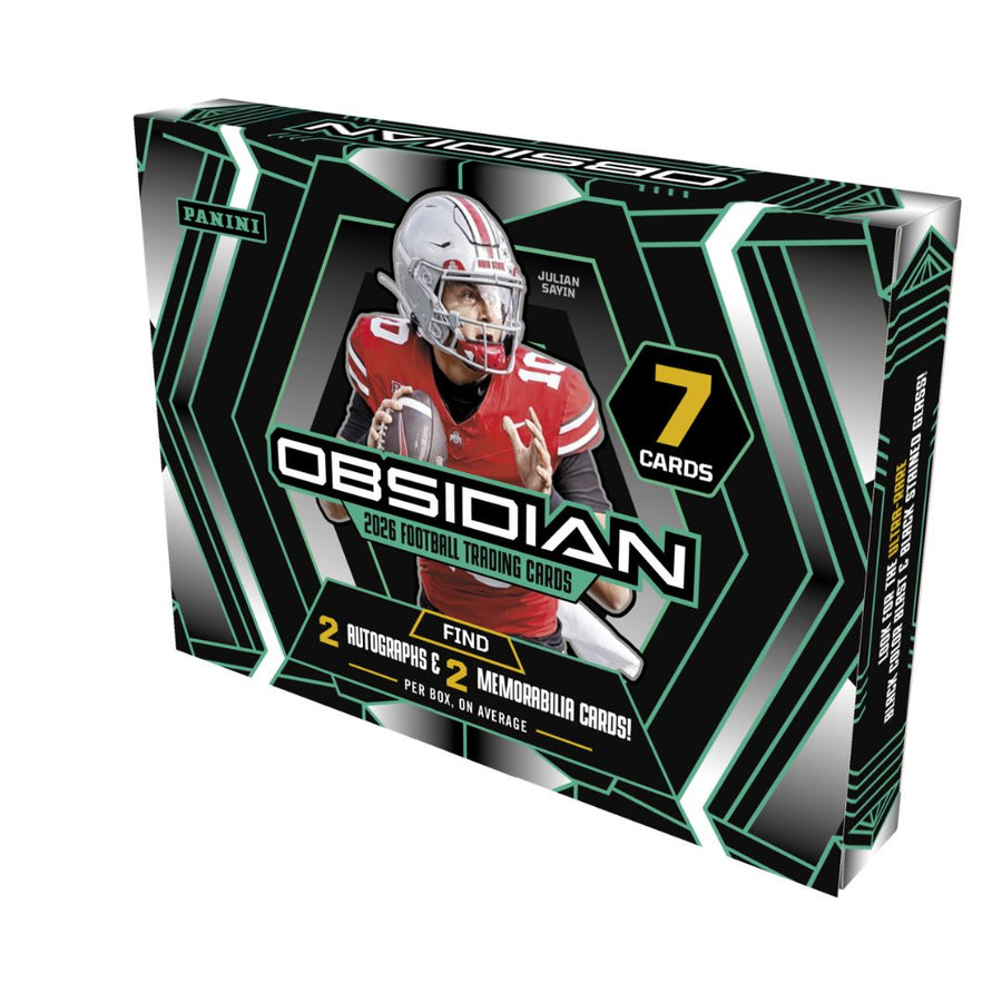 2026 Panini Obsidian Football Hobby 12 Box Case