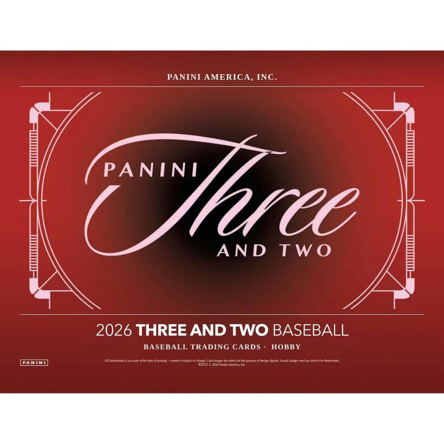 2026 Panini Three And Two Baseball Hobby Box