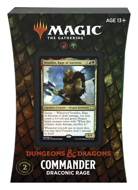 Adventures in the Forgotten Realms - Draconic Rage Commander Deck