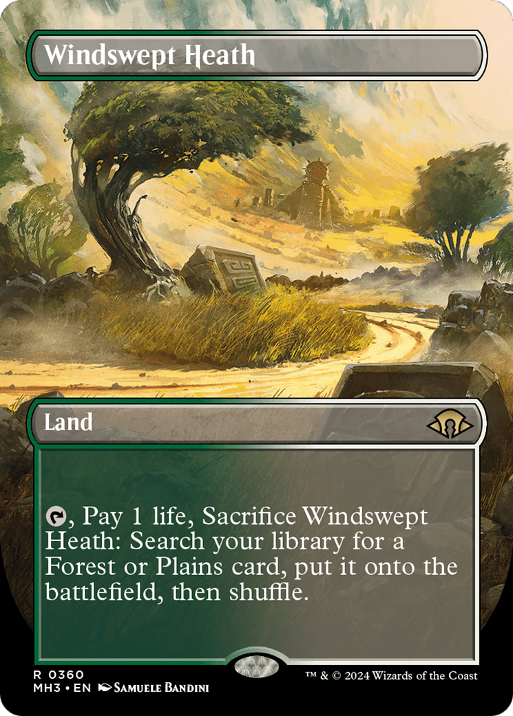 Windswept Heath (MH3-360) - Modern Horizons 3 (Borderless)