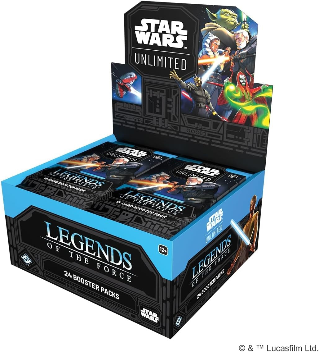 Star Wars Unlimited Legends of the Force Booster Pack Display