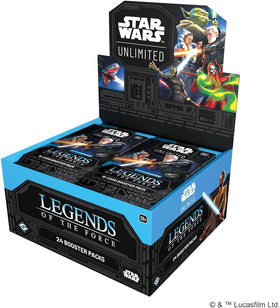 Star Wars Unlimited Legends of the Force Booster Pack Display