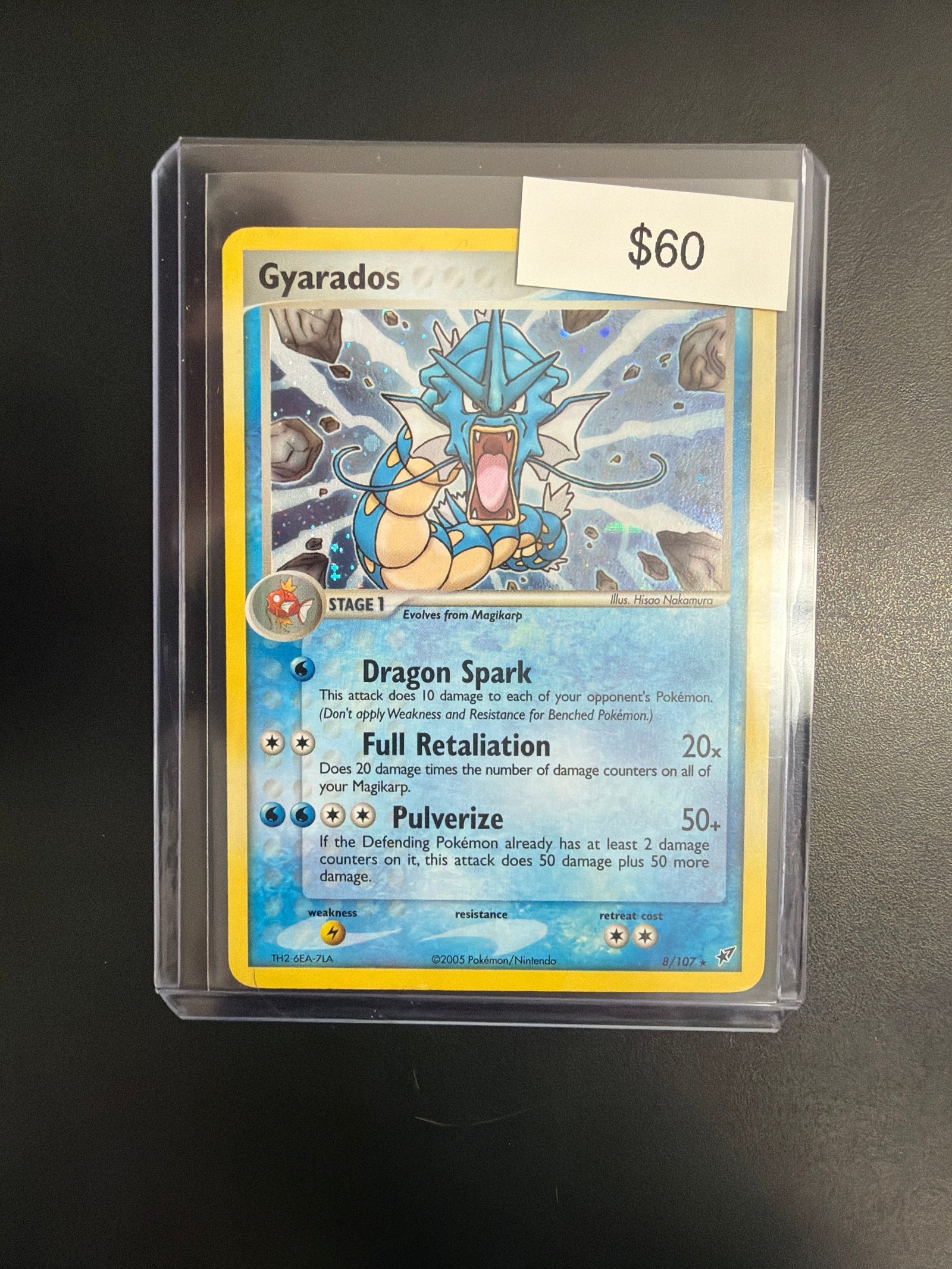 Pokemon Gyarados Holo #8/107