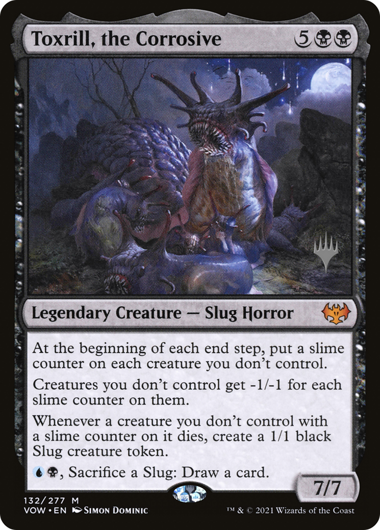 Toxrill, the Corrosive (PPDMU-132P) - Innistrad: Crimson Vow Promos