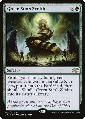 Green Sun's Zenith - 150 - (Double Masters 2022)
