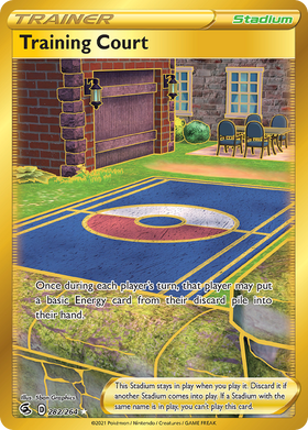 Training Court 282 264 Fusion Strike Holofoil