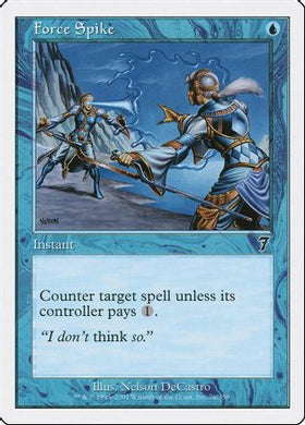 Force Spike (7ED-076) - 7th Edition Foil