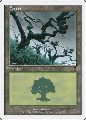 Forest (331) (7ED-331) - 7th Edition Foil
