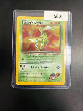Pokemon Rockets Scyther Neo 13/132 NM