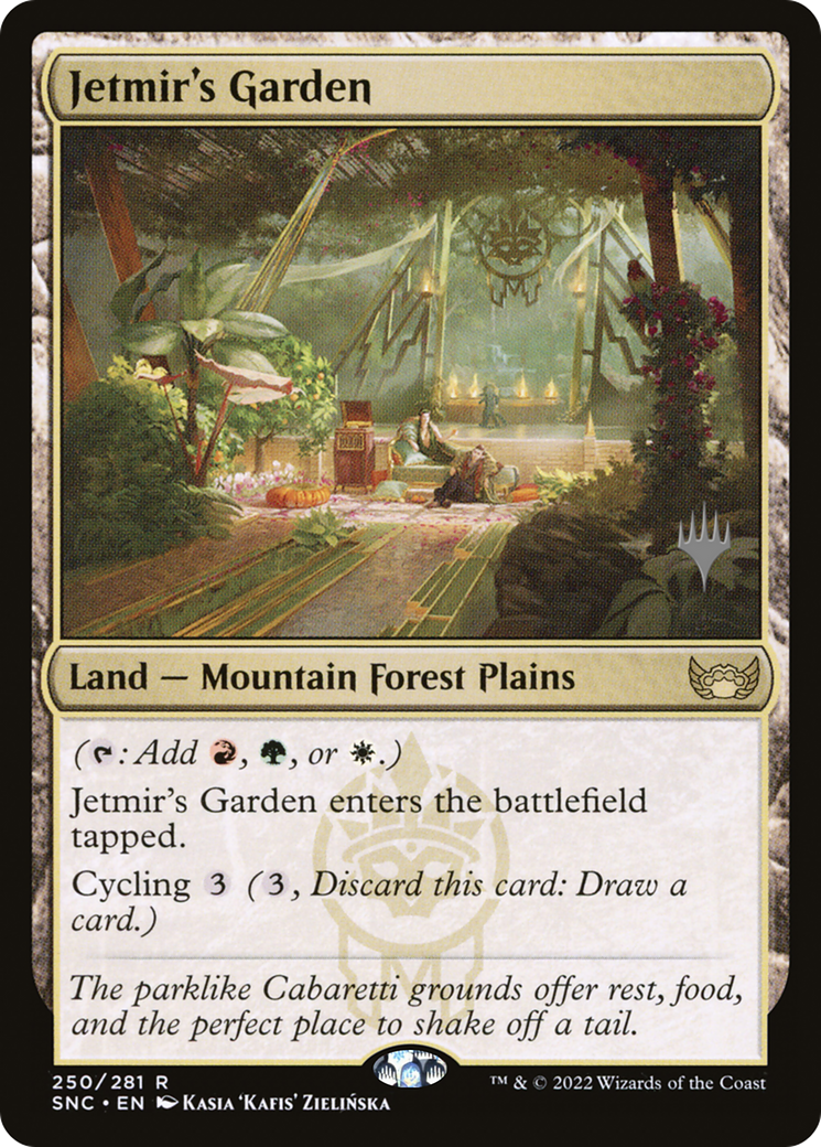 Jetmir's Garden (PPSNC-250P) - Streets of New Capenna Promos Foil