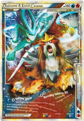 Suicune & Entei Legend [Set of 2] (94/95 & 95/95) Unleashed