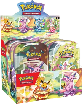 Pokemon Scarlet & Violet Prismatic Evolutions Mini Tin