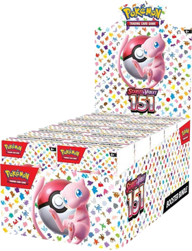 Display of 10 151 Booster Bundle