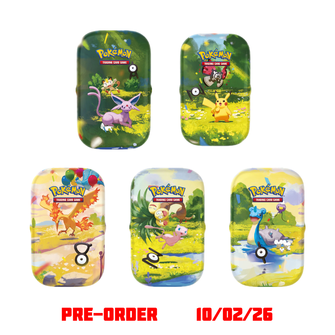 Pokémon 30th Celebration Mini Tin Day Collection (Set of 5)