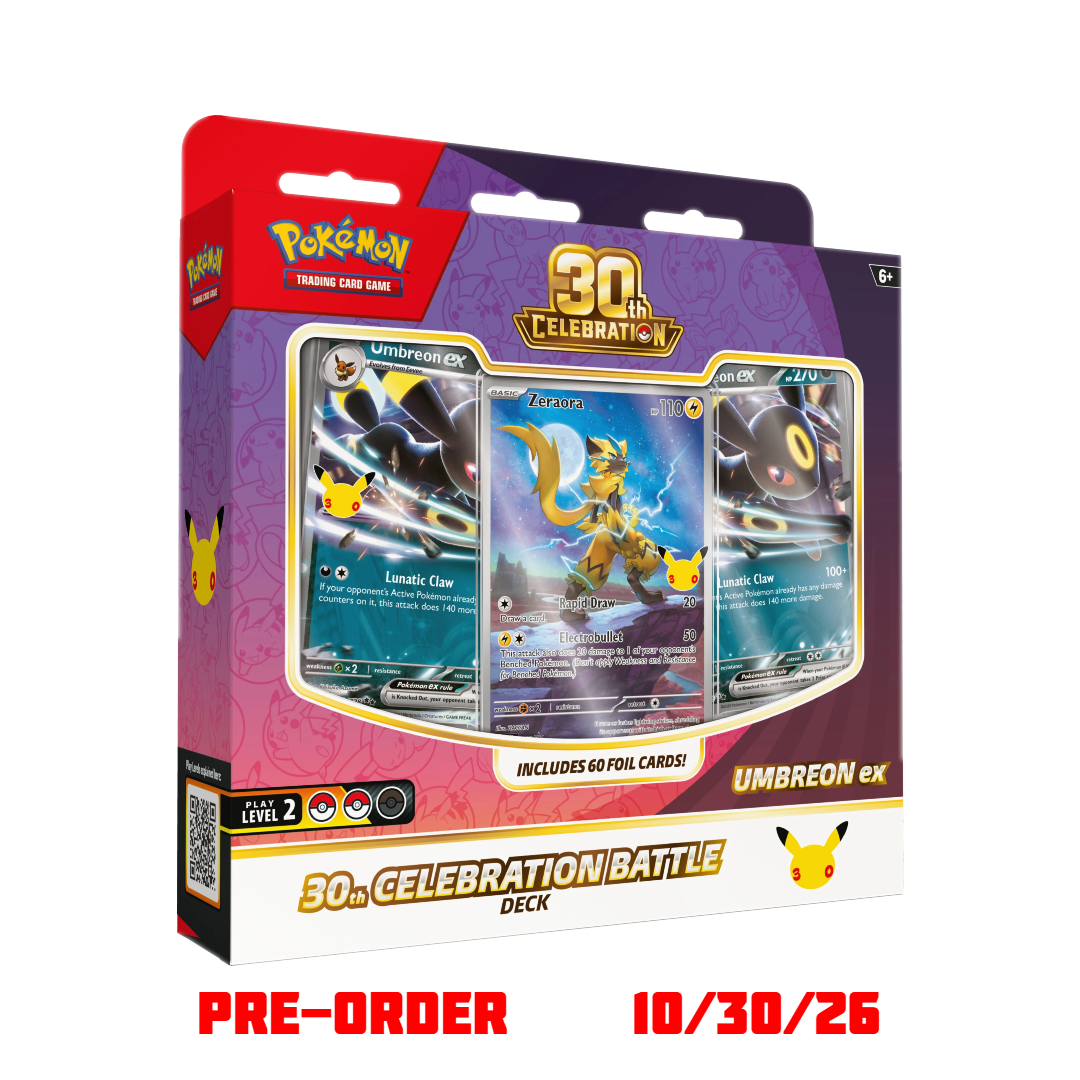 Pokémon 30th Celebration Battle Deck - Umbreon ex