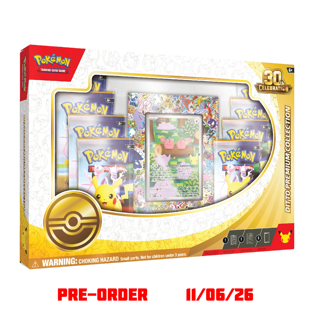 Pokémon 30th Celebration Ditto Premium Collection