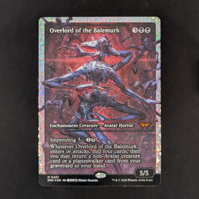 [FOIL] Overlord of the Balemurk (Showcase) (Fracture Foil) - Duskmourn: House of Horror: Extras - English - NM