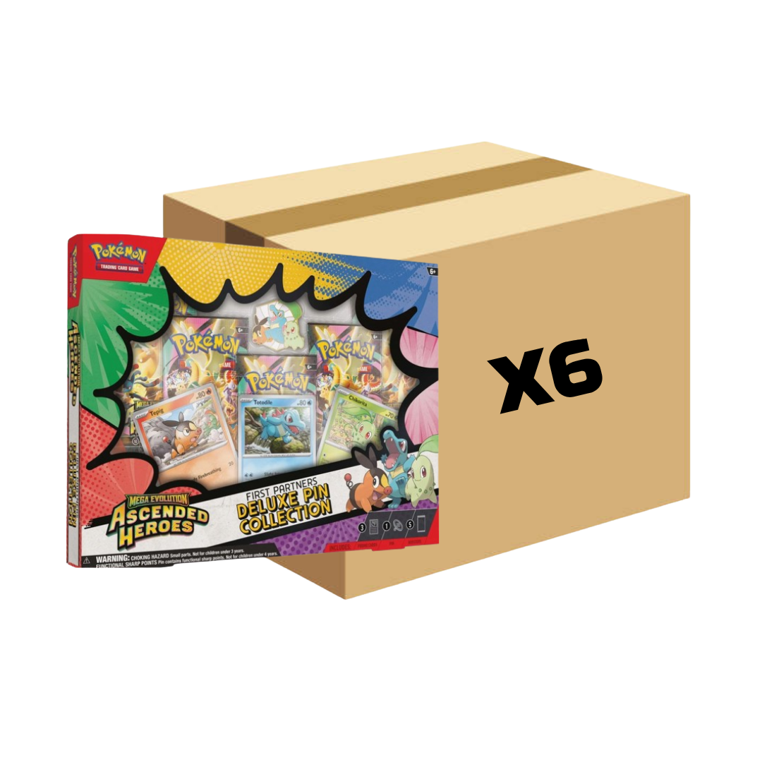 Sealed Case Ascended Heroes Deluxe Pin Collection Boxes