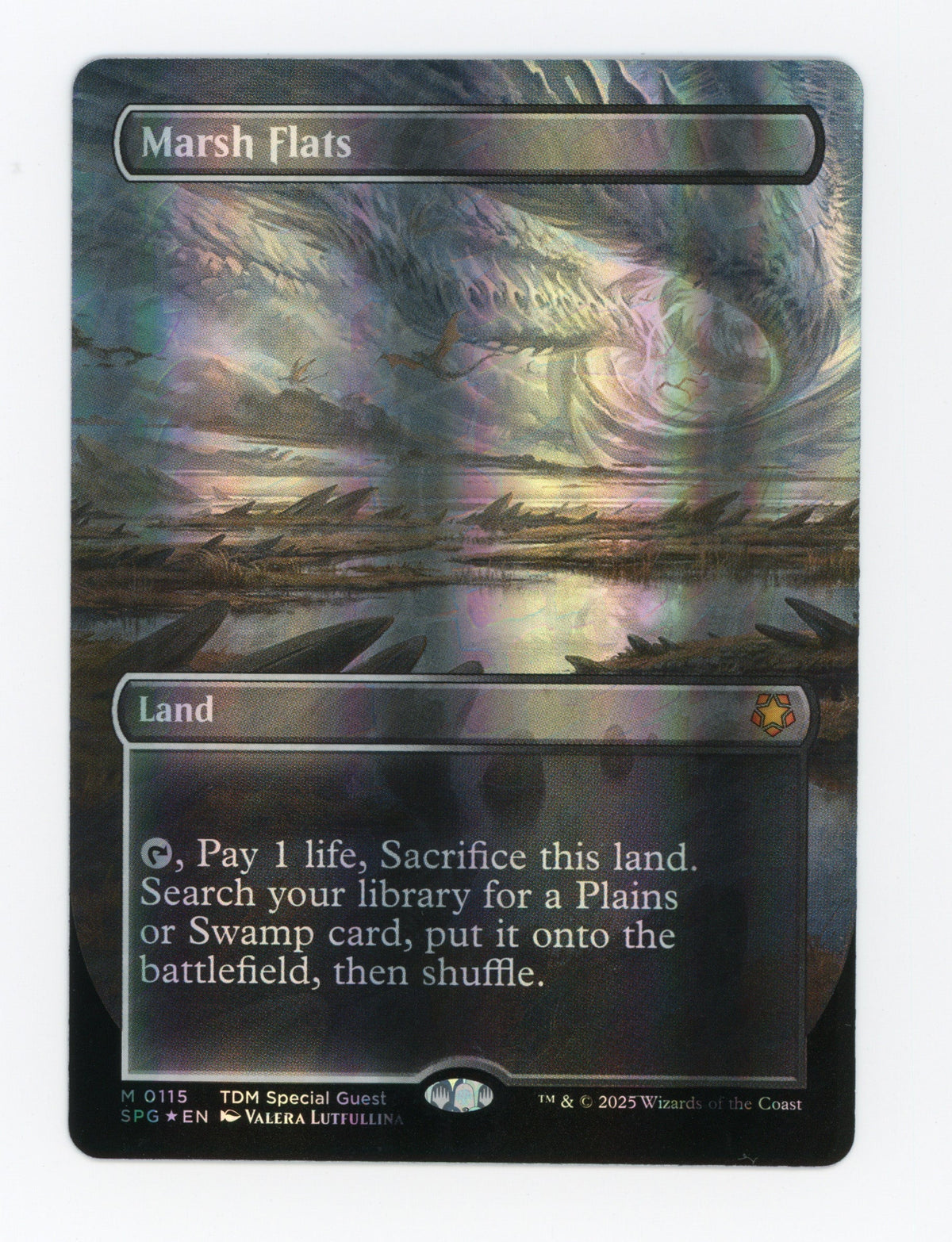 Marsh Flats — Borderless|Dragonscale Foil — ID 17781