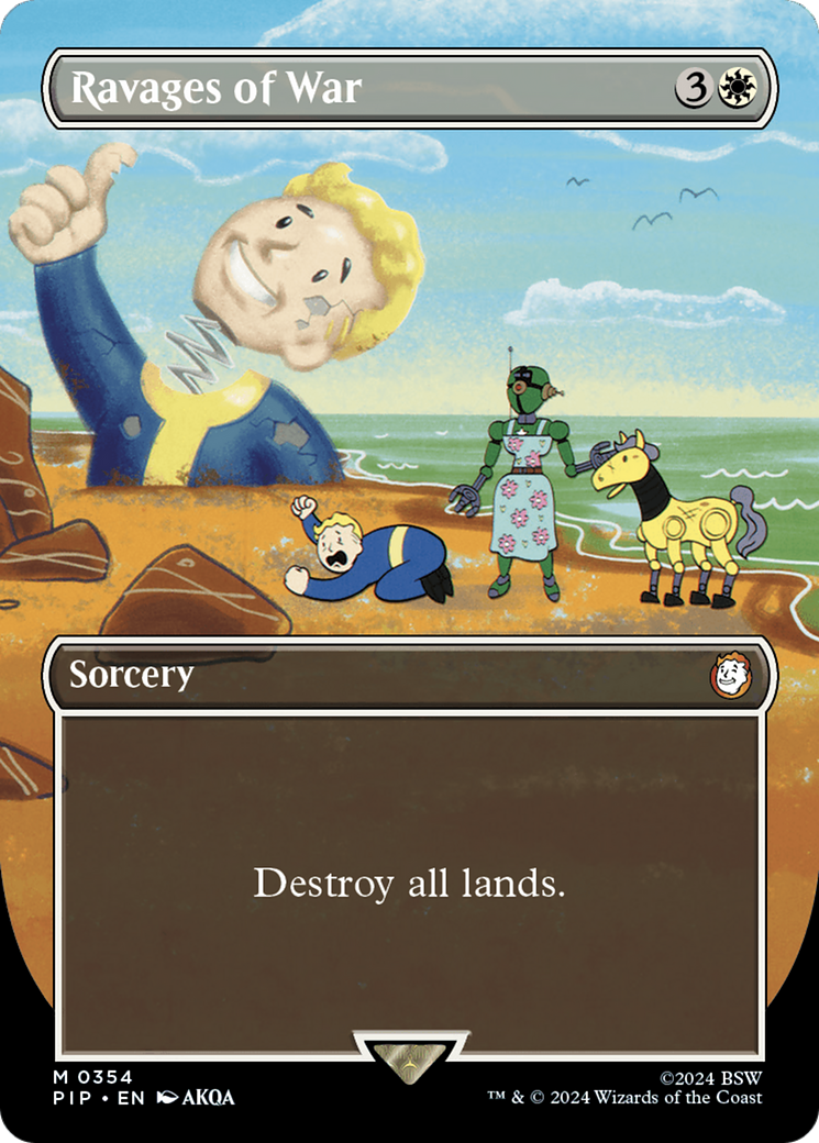 Ravages of War (PIP-354) - Fallout (Borderless)