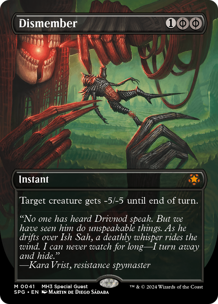 Dismember (SPG-041) - Special Guests (Borderless) Foil