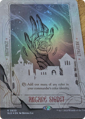 Arcane Signet (SLD-820â˜…) - Secret Lair Drop (Borderless) Foil