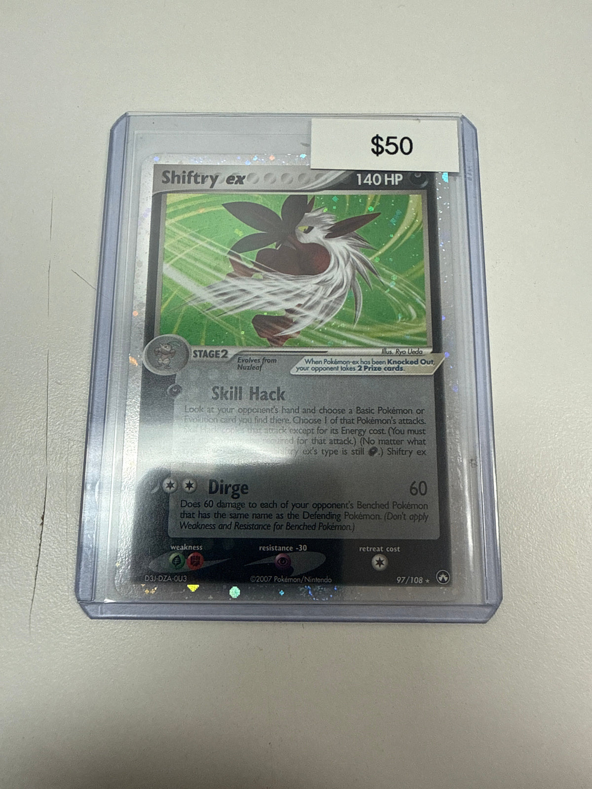 Pokemon Shiftry Ex #97/108