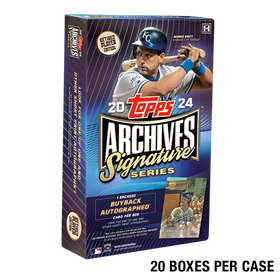 2024 Topps Archives Signature Series Retired Player Ed Baseball 20 Box Case