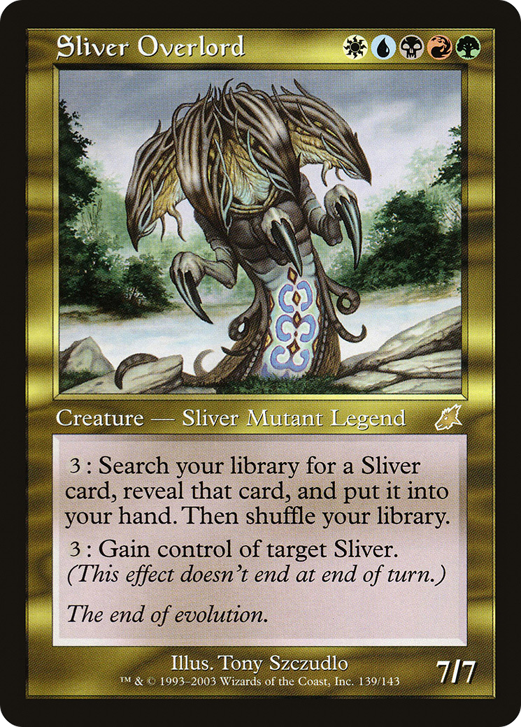 Sliver Overlord (SCG-139) - Scourge
