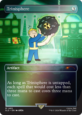 Trinisphere (SLD-1485â˜…) - Secret Lair Drop (Borderless) Foil
