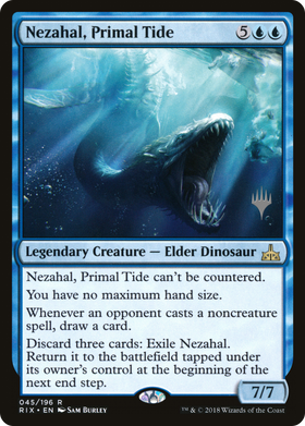 Nezahal, Primal Tide (PPM20-045) - Rivals of Ixalan Promos Foil