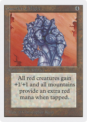 Gauntlet of Might (2ED-245) - Unlimited Edition