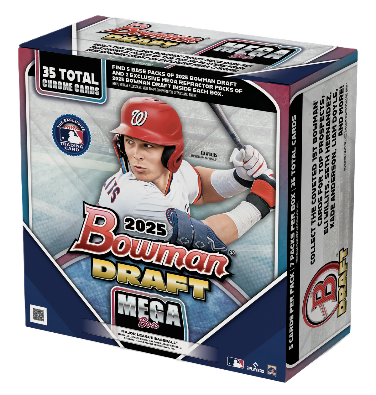 2025 Bowman Draft Baseball Mega 20 Box Case