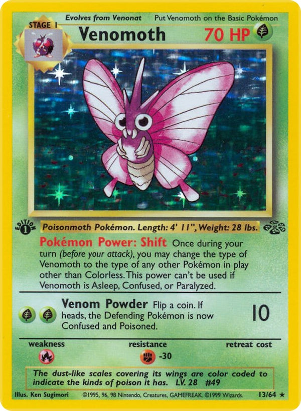 Venomoth (13) - 13/64 - (Jungle)