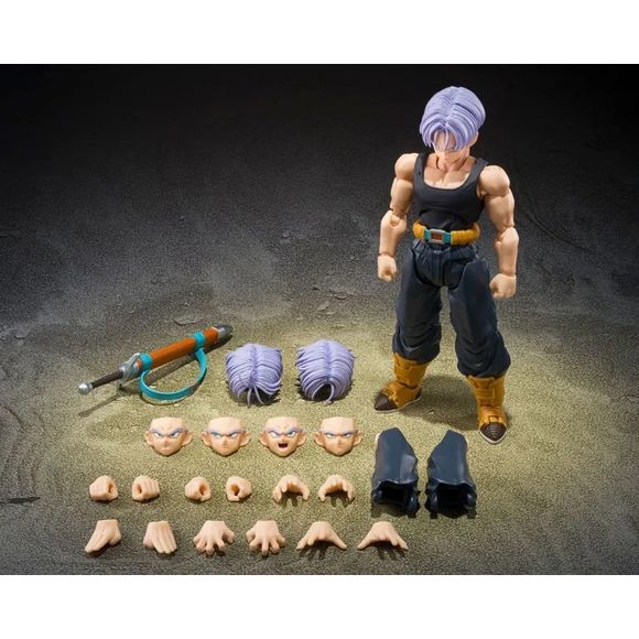 (PRE-ORDER: April 2027) Tamashii Nations S.H.Figuarts Dragon Ball Z Fighters Trunks Limited Edition Base Action Figure