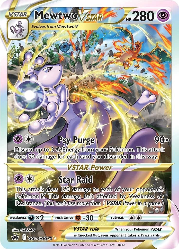 Mewtwo VSTAR - GG44/GG70 - (SWSH: Crown Zenith: Galarian Gallery)