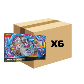 Sealed Case Mega Greninja EX Premium Collection Boxes