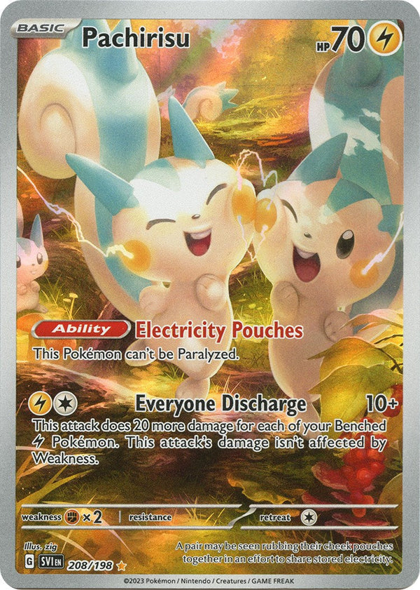 Pachirisu - 208/198 - 208/198 - (SV01: Scarlet & Violet Base Set)