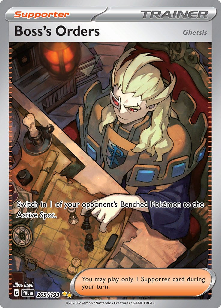 Boss's Orders - 265/193 - (SV02: Paldea Evolved)